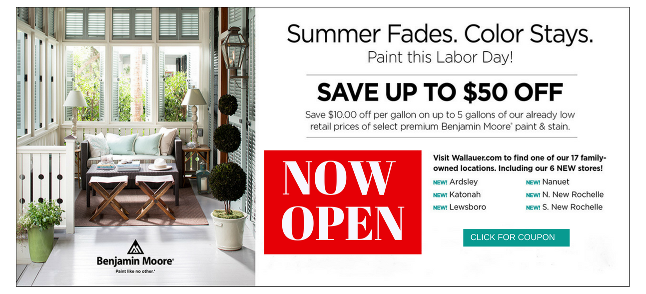 Paint and Decorating Store in NY Wallauer's Paint & Decorating Centers