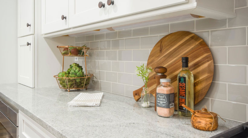 How To Paint Your Tile Backsplash, Painting Tile Countertops White Gloss