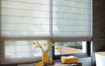 The Alustra Collection of Woven Window Treatments