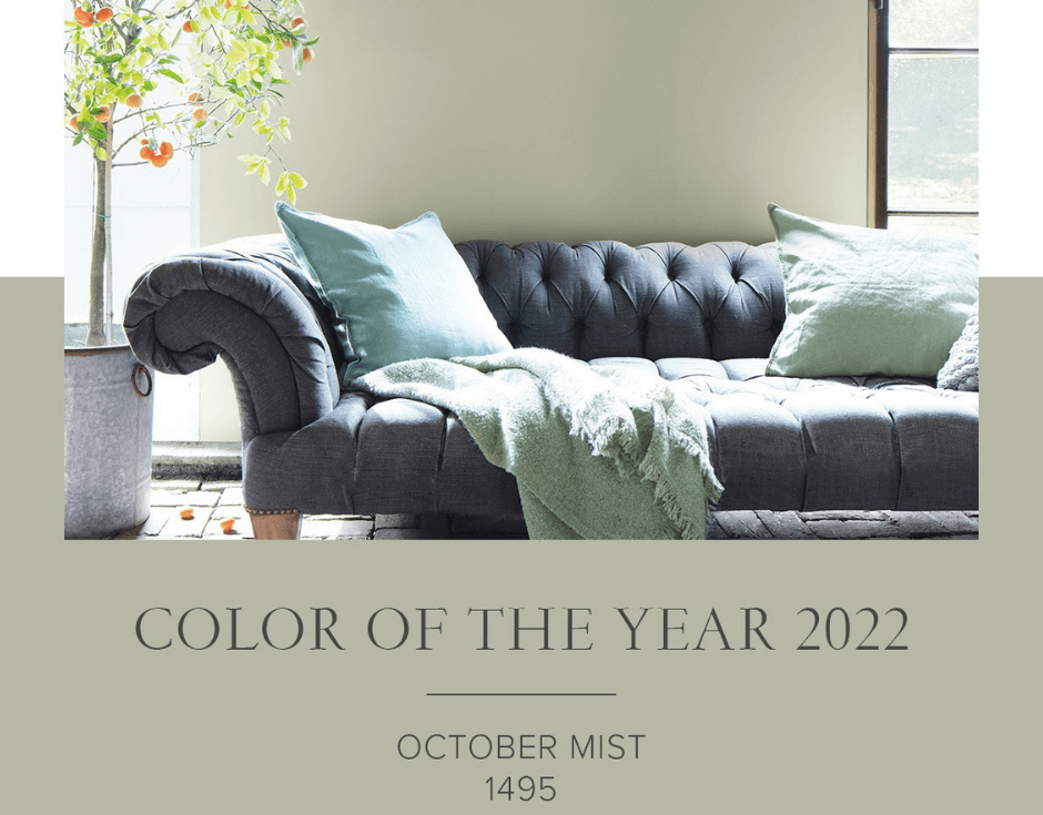 october mist color of the year