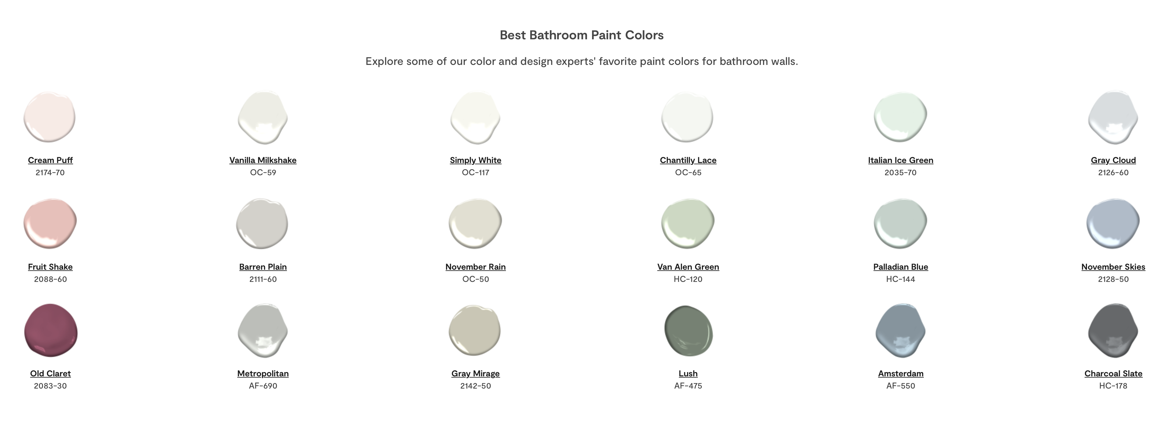 best bathroom paint colors wallauer