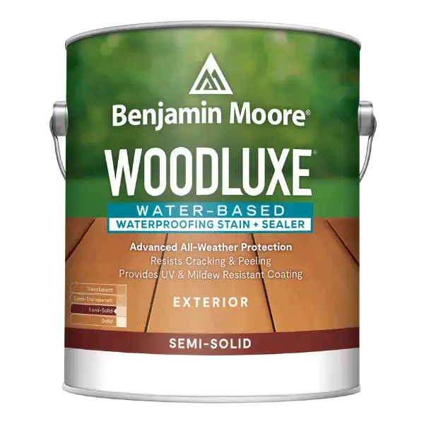 Woodluxe Water-Based Waterproofing Stain + Sealer – Semi-Solid