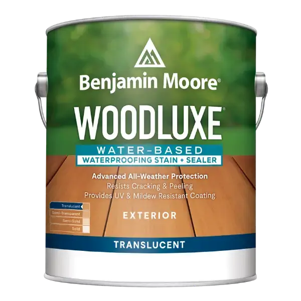 Woodluxe Water-Based Waterproofing Stain + Sealer – Translucent