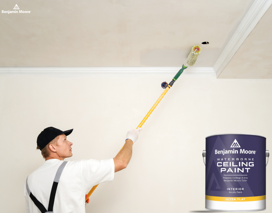 How to Paint a Ceiling Step-by-Step Guide for a Smooth Professional Finish - Wallauer's Paint Center How to Paint a Ceiling: Step-by-Step Guide for a Smooth, Professional Finish